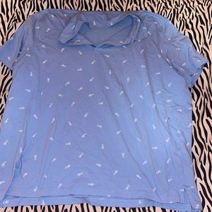 Blue Pineapple Men’s Shirt